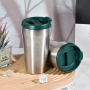 New Arrival Coffee Cup Travel Stainless Steel Vacuum Insulated Custom Logo Mug With Lid