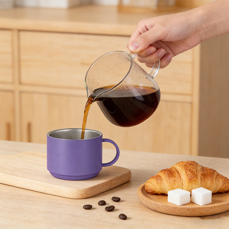 Hot Selling 90ML/150ml Elegant Stainless Steel Vacuum Flask Mini Insulated Coffee Mug with Reusable Lid Perfect Gift Cup