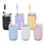 280ml 480ml Wedding Party Bar MINI Tumbler Double Wall Laser Insulated Stainless Steel Coffee Mug Cup Shot Glass for Custom Logo