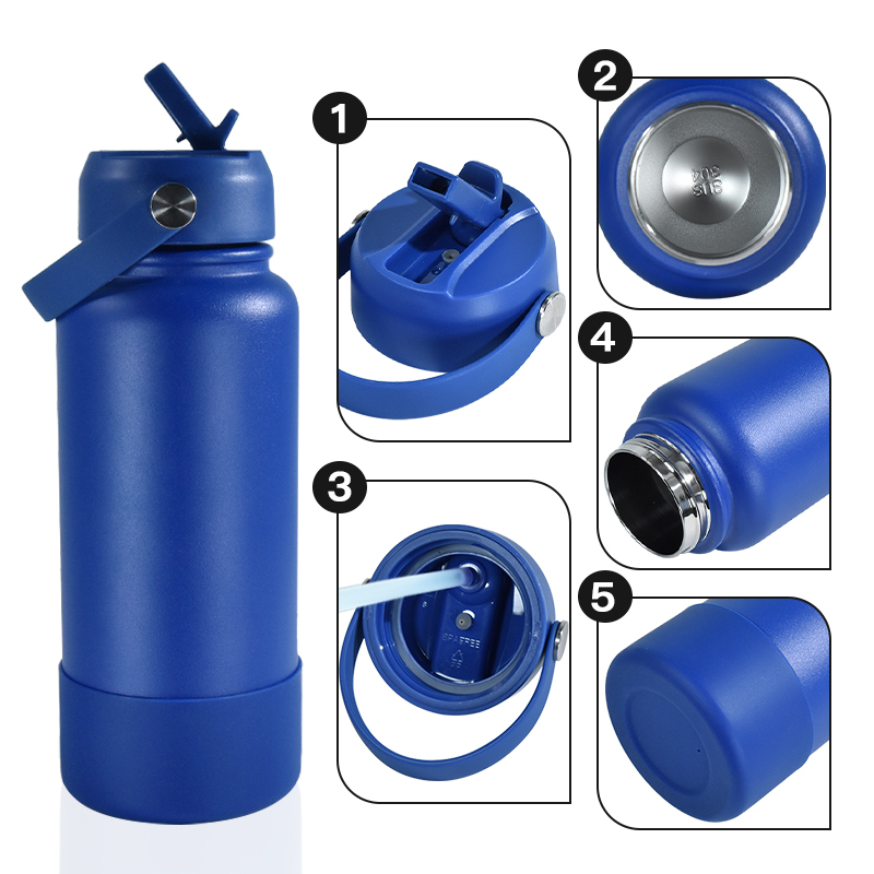 High Quality Sports Travel Coffee Water Bottle Double Wall Stainless Steel Vacuum Insulated Water Bottle Custom Printing
