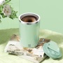 2024 New Custom Logo Stainless Steel Smart Automatic Mixing Cup Coffee Milk Magnetic Rotation Self Stirring Coffee Mug Mixer