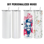 China Warehouse in Stock 30oz Stainless Steel Matte Shimmer Straight Sublimation Blanks Coffee Mug Tumbler 30oz Matte Tumbler
