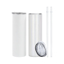 China Warehouse in Stock 30oz Stainless Steel Matte Shimmer Straight Sublimation Blanks Coffee Mug Tumbler 30oz Matte Tumbler