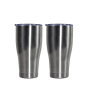 RTS US Warehouse 25pcs/ctn 20 oz Coffee Water Tumbler Mugs Free Shipping NO-Sub Silver Beer Travel Tumbler