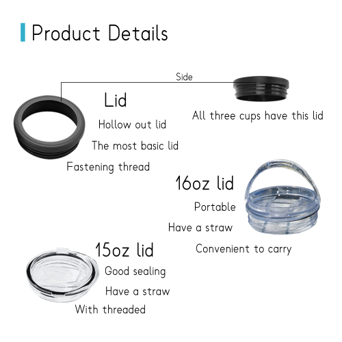 Wholesale Water Bottle Lids Carry Handle Caps for Direct Drinking Travel Handle Lid Twist Spout Replacement Cover