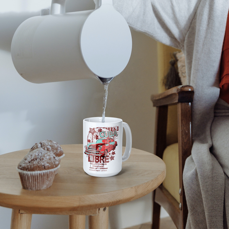 15oz Sublimation Blanks Mug White Glossy Ceramic Coffee Mug with Handle Sublimation Cups