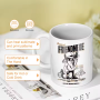15oz Sublimation Blanks Mug White Glossy Ceramic Coffee Mug with Handle Sublimation Cups