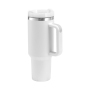 Small Pack 2pcs/ctn RTS  Stocked H2.0 40oz Powder Coated Travel Mug with Handle Stainless Steel 40 oz Tumbler