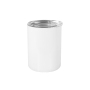China RTS 3oz Shot Glass Tumbler White Sublimation Blanks Mini Wine Mug Stainless Steel Straight Cup with Metal Straw Clear Lid