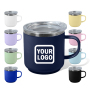 Custom 5oz Mini Shot Coffee Mugs Outer Plastic Inner Stainless Steel Shot Tumbler Cups with Handle Coffee Mug Custom logo