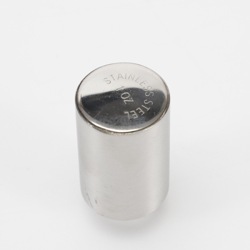 Wholesale 1oz Hip Flask Key Chain Cylinder Stainless Steel SS201 Portable Outdoor Camping Metal Wine Flask Keychain for Wine