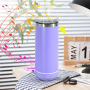 Metal Cup Custom Powder Coated 4 in 1 Universal Can Cooler with Speaker Stainless Steel Insulated Tumbler 16 oz Metal Can Cooler