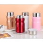 500ml 750ml Factory Wholesale Food Warmer Insulated Vacuum Stainless Steel Double Walled Straight Food Flask Jar with Spoon