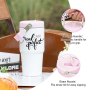 Pink Tumbler 20oz Sublimation Thermo Tumbler Travel Essential Mug Custom Mug Coffee Thermal Sublimation Mugs Bulk