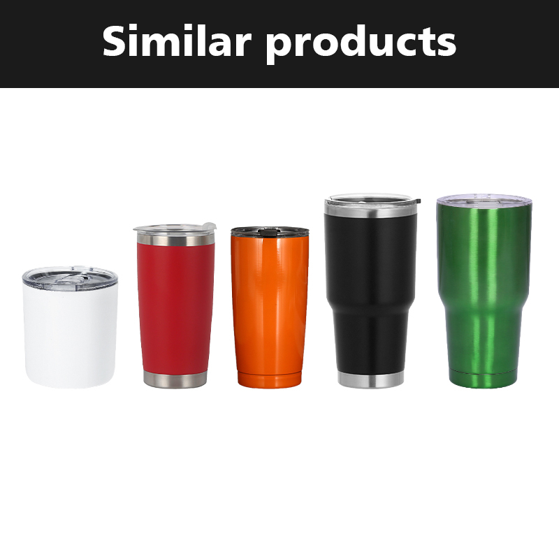 Wholesale 30oz Powder Coated Double Wall Stainless Steel Tumblers Custom Logo Eco-Friendly Gift Cup Insulated Travel Mugs