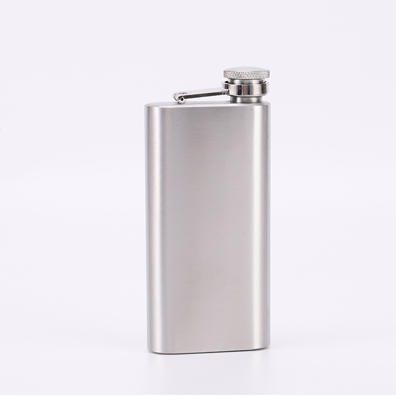 Metal Flask Leak Proof Stainless Steel SS304 Cup120ml Whisky Hip Logo Portable Alcohol Bottle Flask Best Cool Flasks for Liquor