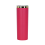 Custom 20oz Copper Plated Skinny Straight Tumbler Stainless Steel Powder Coated Copper Underneath 20oz Tumbler with Slide Lid