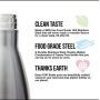 Gym Sport Style 500ml Rubber Painting Finished Drinking Bottle Stainless Steel Custom Shaped Water Bottles