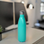 Dropshipping US Stocked 1pcs/ctn 500ml Blue Gym Sports Drinking Cola Bottle Water Bottles Double Stainless Steel Insulated Cup