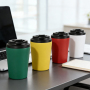 12oz 304 Stainless Steel Double Wall Vacuum Insulated Leak-Proof BPA Free 12-24hr Insulation Travel Coffee Mug