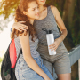 RTS US Stocked 25pcs/ctn 22oz Straw Handle Lid Stainless Steel Insulated Vacuum Sports Flasks Sublimation Tumbler