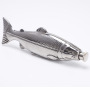 Custom 5oz Stainless Steel Mini Hip Flask SS304 Fish-Shaped Liquor Flask Gift Set Portable Outdoor Alcohol Flask With Screw Lids