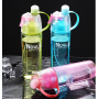 20oz 14oz Creative Plastic Cups Outdoor Sports Spray Cups Custom logo Mug Children's Water Bottles Fitness Large Capacity