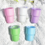 Clearance Sales 50pcs/ctn 3oz Holographic Shimmer Colors Shot Tumbler Beer Cup bar Glasses Mini Whiskey Insulated Tumbler Mug