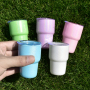 Clearance Sales 50pcs/ctn 3oz Holographic Shimmer Colors Shot Tumbler Beer Cup bar Glasses Mini Whiskey Insulated Tumbler Mug