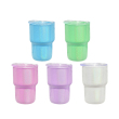 mix with plastic straw