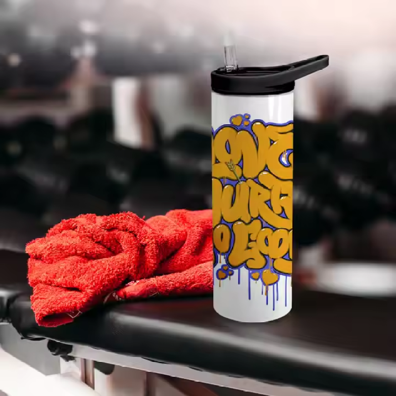 US RTS 20oz Double-Walled Stainless Steel Tumbler Vacuum Flask Bottle with Black Screw Lid Clear Slide Lid 25pcs/Ctn in Stock