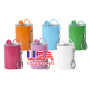 US RTS Sublimation Blanks 3oz Stainless Steel Tumblers Colored Straight Shot Glass Cup with Key Chain Metal Straw Lid 48pcs/ctn