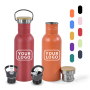 Hot Selling 750ml/25oz Custom logo Outdoor Single Wall Sport Bottle Flask Drink Water Stainless Steel Tumblers Cup