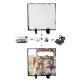 RTS USA Warehouse Sublimation Slate Blanks 40pcs/ctn 15*15cm Square Diy Picture Photo Frame Rock Crafts 6*6 Inch with Stand
