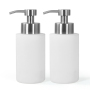 US Warehouse 550ml Stainless Steel Hand Soap Dispenser Single Wall Sublimation Blanks Press Bottle for Kitchen Bathroom Gifts