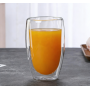 Double-layer Glass Bottles High Borosilicate Transparent Coffee Cups Egg-shaped Mugs Double-layer Insulated Drinkwares