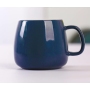 Low Quality Custom Logo High Quality Candy Color Apple Shaped Ceramic Mug Personalized Printing Ceramic Coffee Mugs for Gift