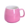 Low Quality Custom Logo High Quality Candy Color Apple Shaped Ceramic Mug Personalized Printing Ceramic Coffee Mugs for Gift