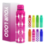 Slim 20oz Stainless Steel Single Wall Sports Water Bottle Outdoor Travel Gym BPA Free Business Gift Keeps Cold