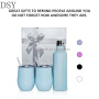 500ml Wholesale Stainless Steel Double Walled  Colorful Wine Bottle Tumbler Gift Set for New Year Valentines
