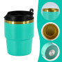 Custom Titanium Coating 6oz Mini Car Stainless Steel Tumbler Double Wall Vacuum Insulated Metal Water Bottle