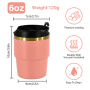 Custom Titanium Coating 6oz Mini Car Stainless Steel Tumbler Double Wall Vacuum Insulated Metal Water Bottle