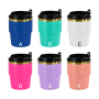Custom Titanium Coating 6oz Mini Car Stainless Steel Tumbler Double Wall Vacuum Insulated Metal Water Bottle