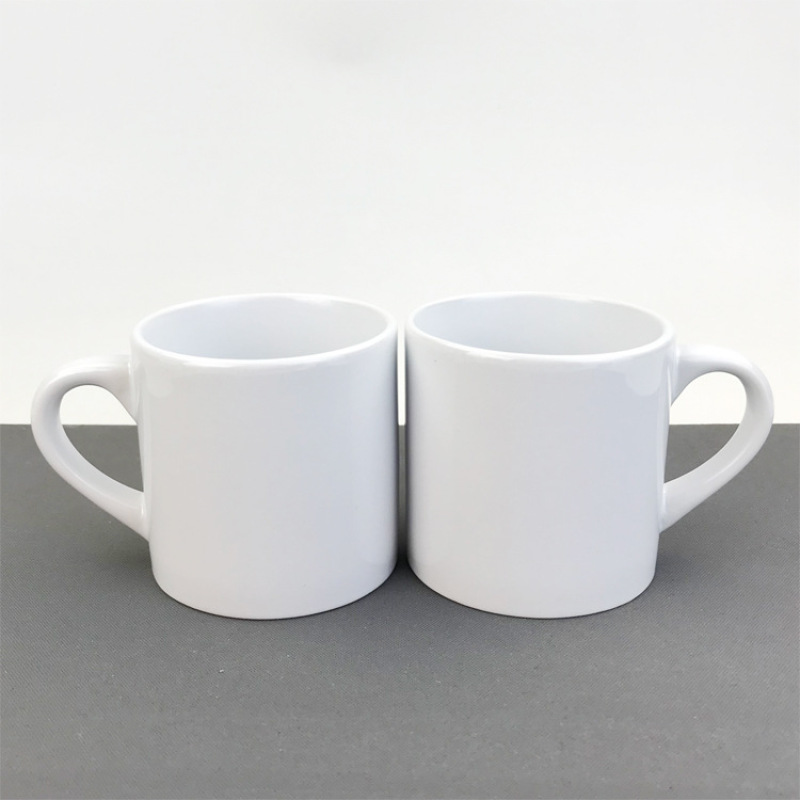 Sublimation Espresso 6oz Ceramic Mug White Sublimation Coffee Mug Blank for DIY Custom