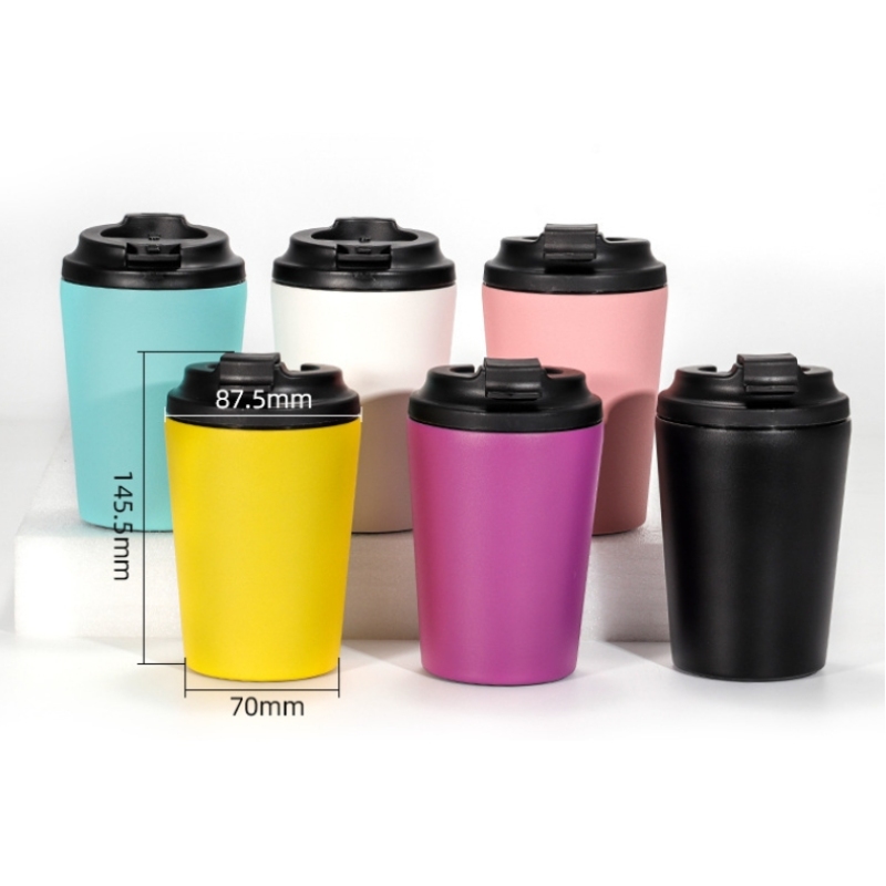 12oz Double Wall 304 Stainless Steel Vacuum Insulated Tumbler Travel Mug Water Coffee Cup Mugs Drinking Teamug Custom Logo