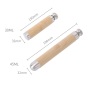 Customized 30ml 45ml Flask Portable Bamboo Wooden Grain 1oz 1.5oz Hip Flask Stainless Steel Whiskey Wine Pot for Outdoor Camping
