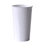 Custom Logo 20oz Reusable Sublimation Plastic Cola Taper Tumbler Blanks Coffee Mugs Plastic Cups for DIY Heat Transfer Printing
