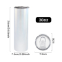 China Warehouse in Stocked  30oz Shimmer Glitter White Holographic Sublimation Blanks Tumbler