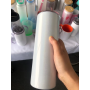 China Warehouse in Stocked  30oz Shimmer Glitter White Holographic Sublimation Blanks Tumbler
