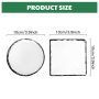 Sublimation Blank 4 Inch Round square Heart Natural Stone Slate Cup Coasters Set Wholesale Bulk Sublimated Slate coaster